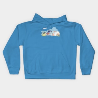 Beach Vacation Kids Hoodie